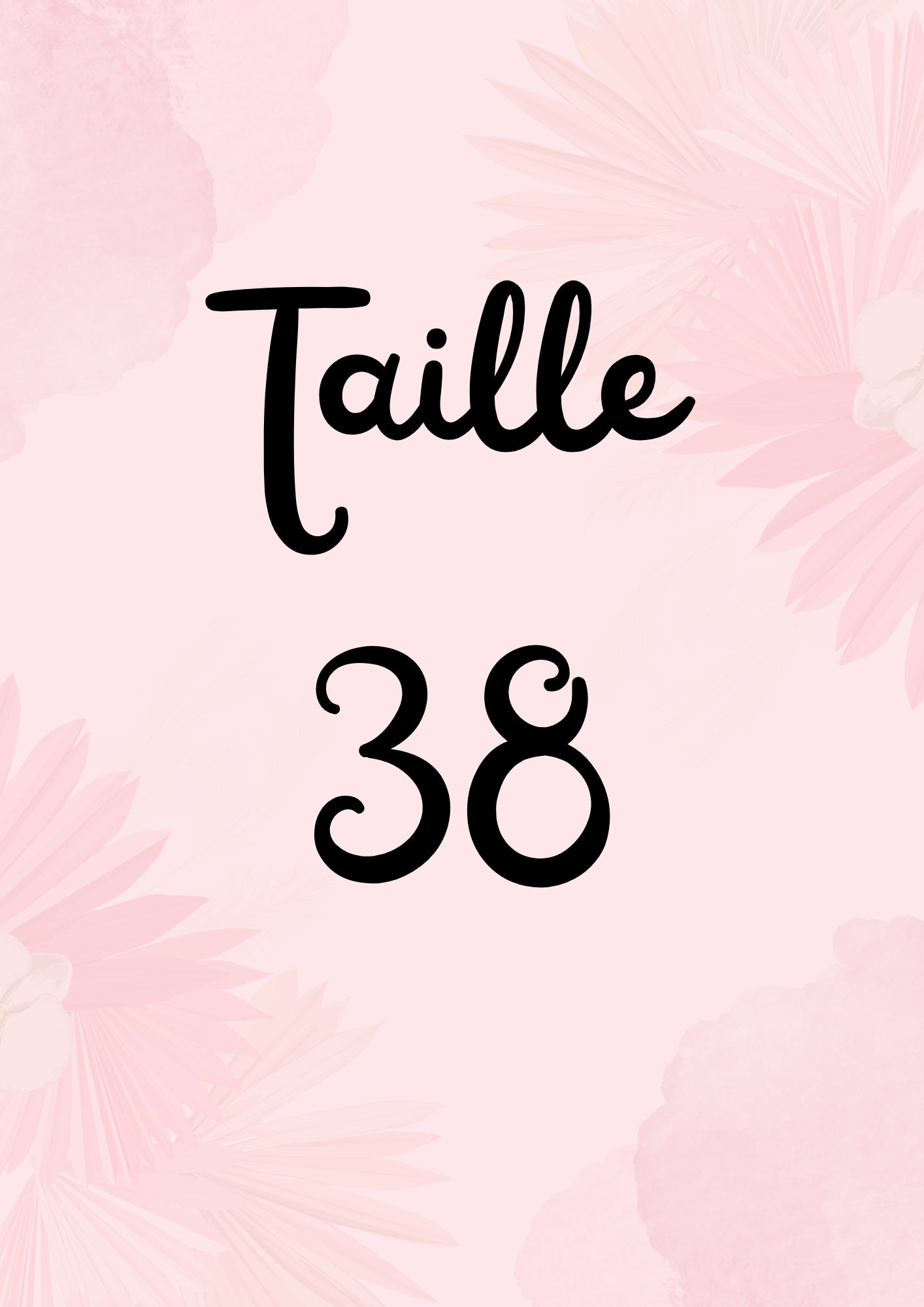 Taille 38