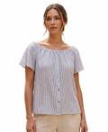 Blouse fluide à rayures verticales – Style bohème chic - Kiabi