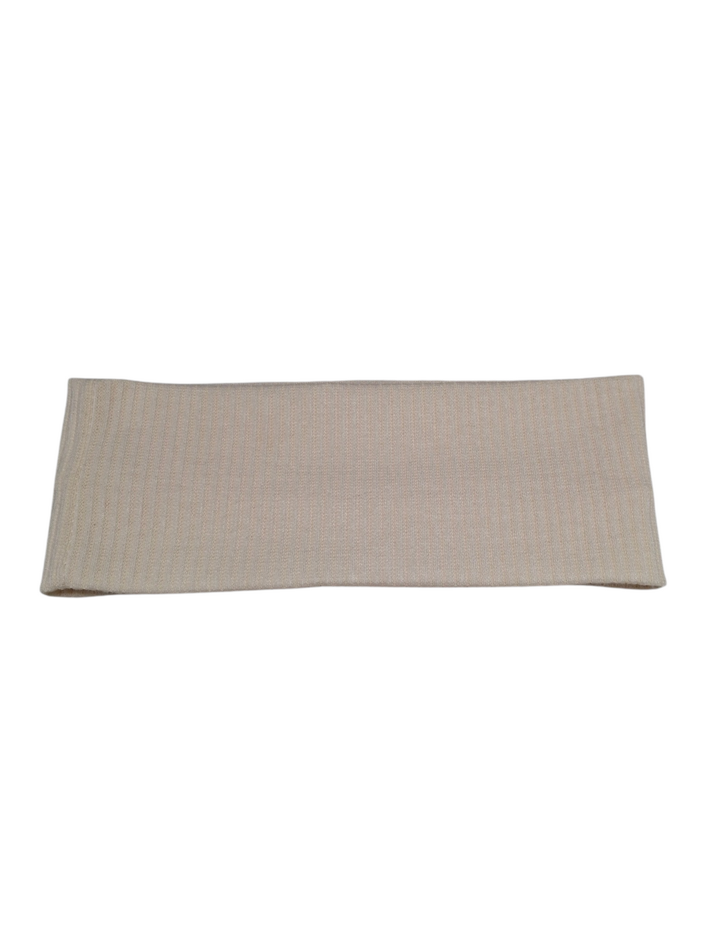 Bandeau large en maille côtelée - Confort & Élégance