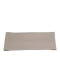 Bandeau large en maille côtelée - Confort & Élégance