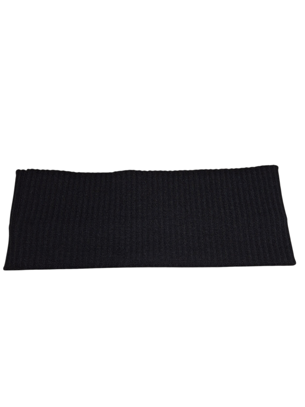 Bandeau large en maille côtelée - Confort & Élégance