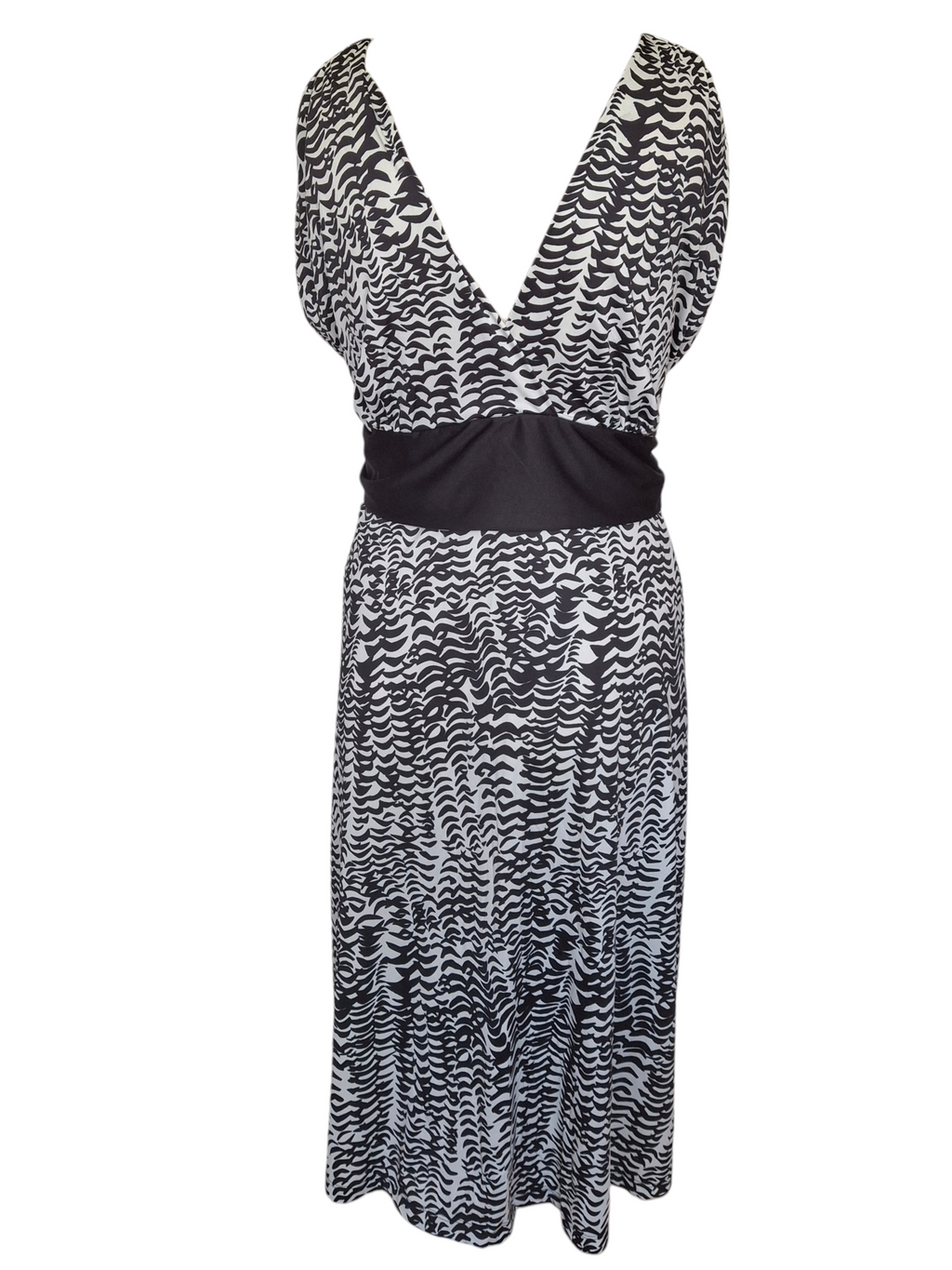 Robe imprimée à taille cintrée – Élégance & Fluidité - M&S (Marks&Spencer)