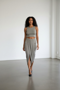 Ensemble iconique  : Minimalisme sculpté & Drapé signature - Lely Wood