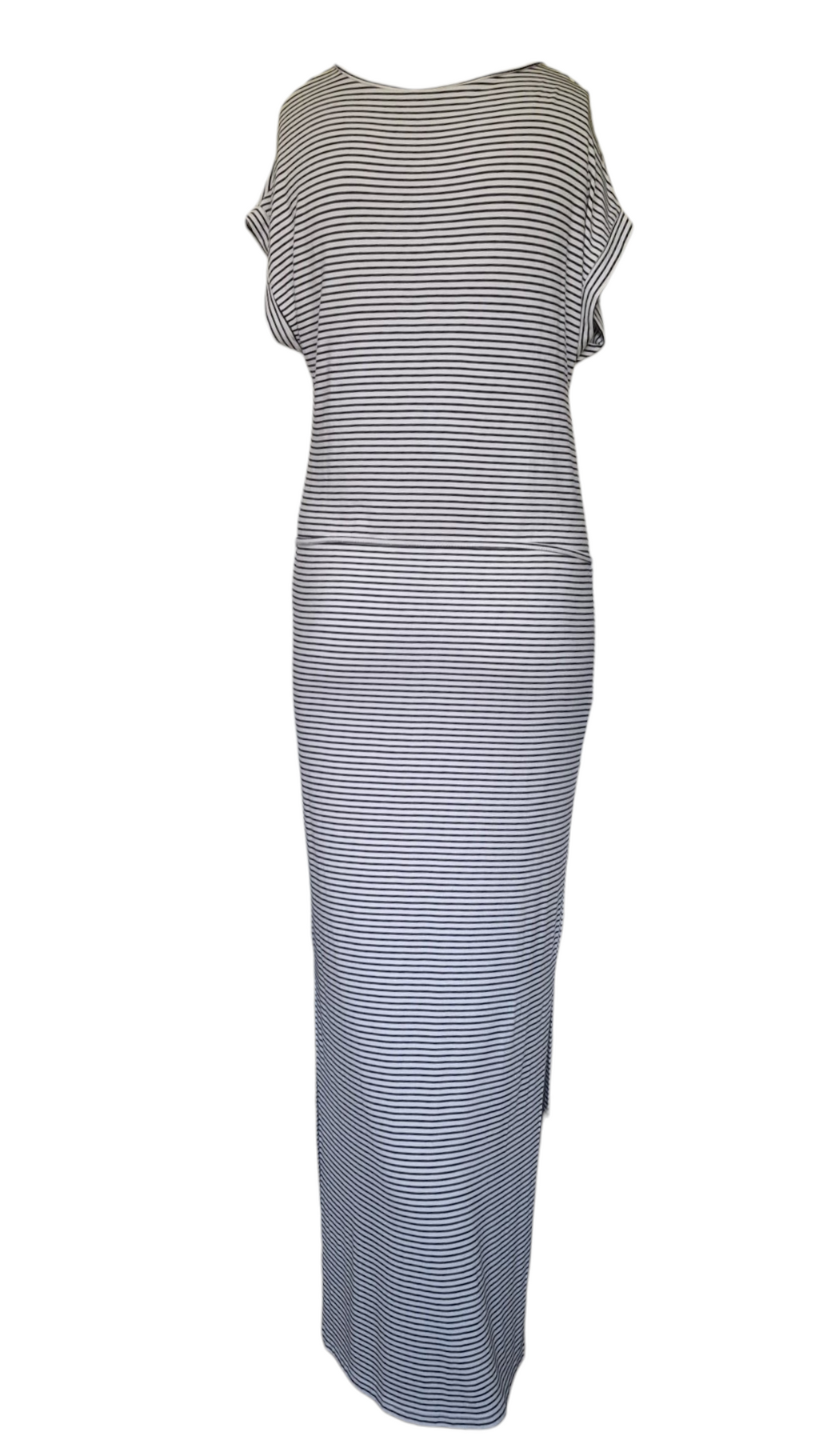 Robe longue à rayures - Confort & Élégance décontractée - Kiabi