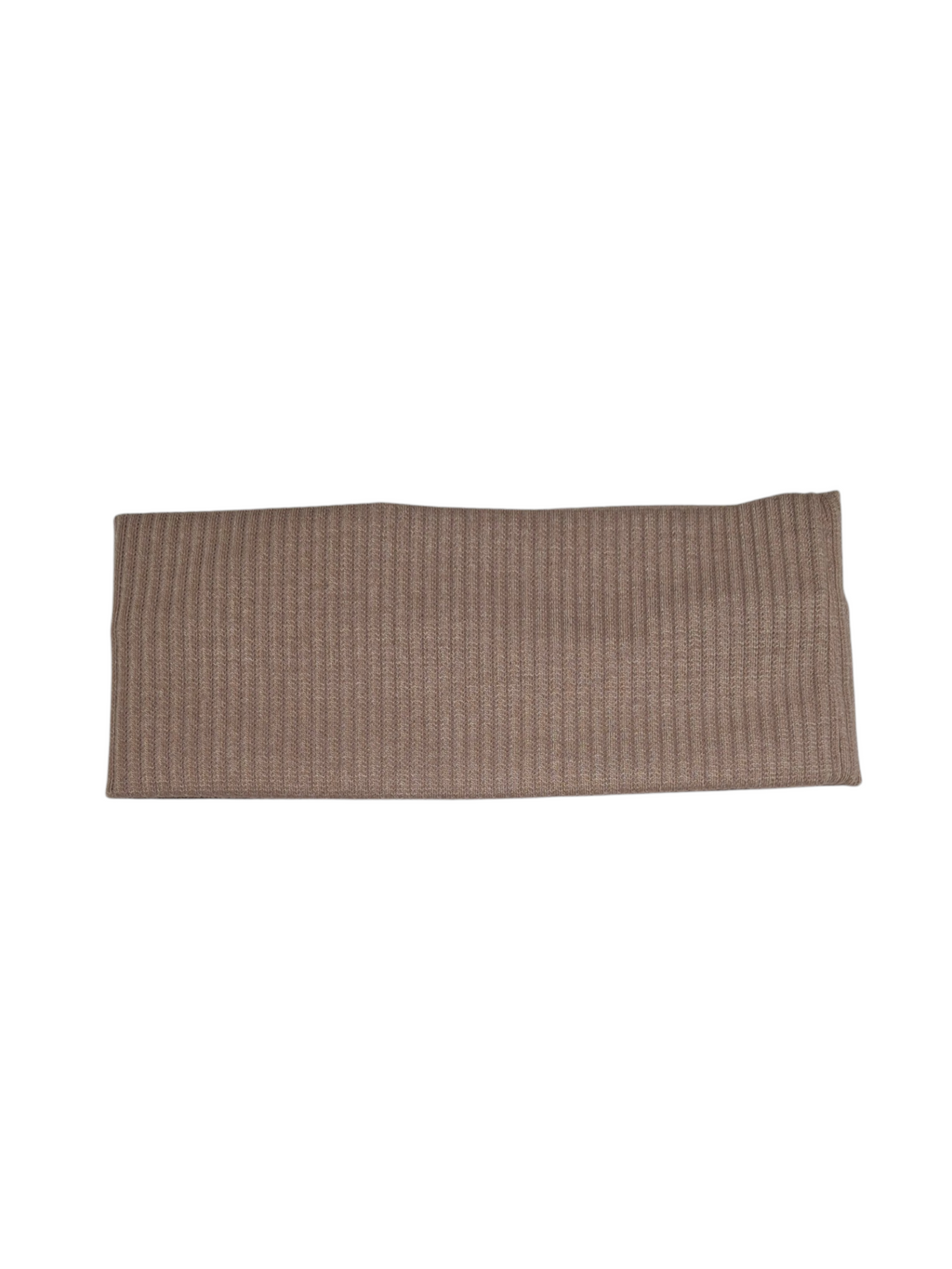 Bandeau large en maille côtelée - Confort & Élégance