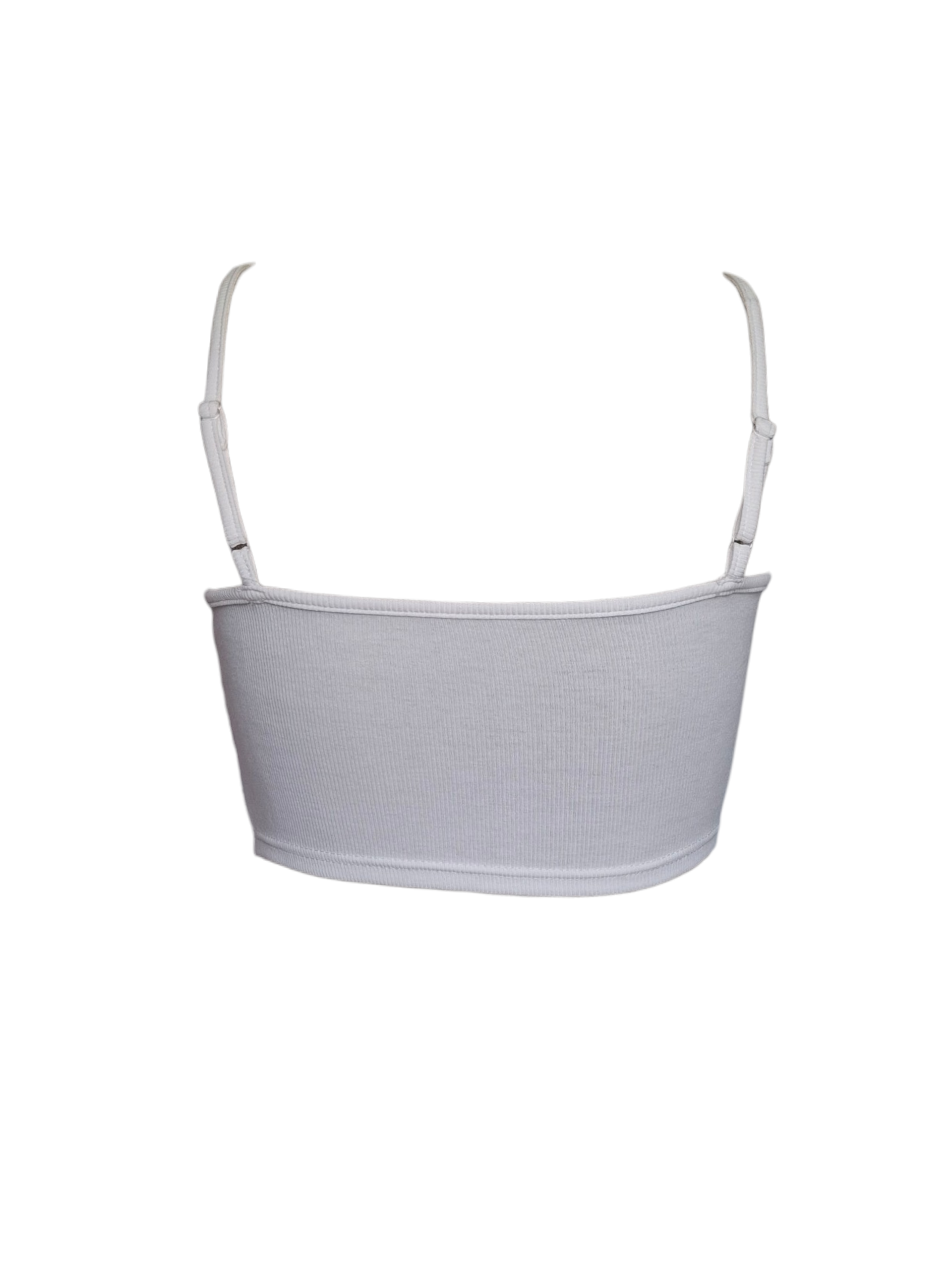 Crop top blanc torsadé – L'essentiel chic & estival