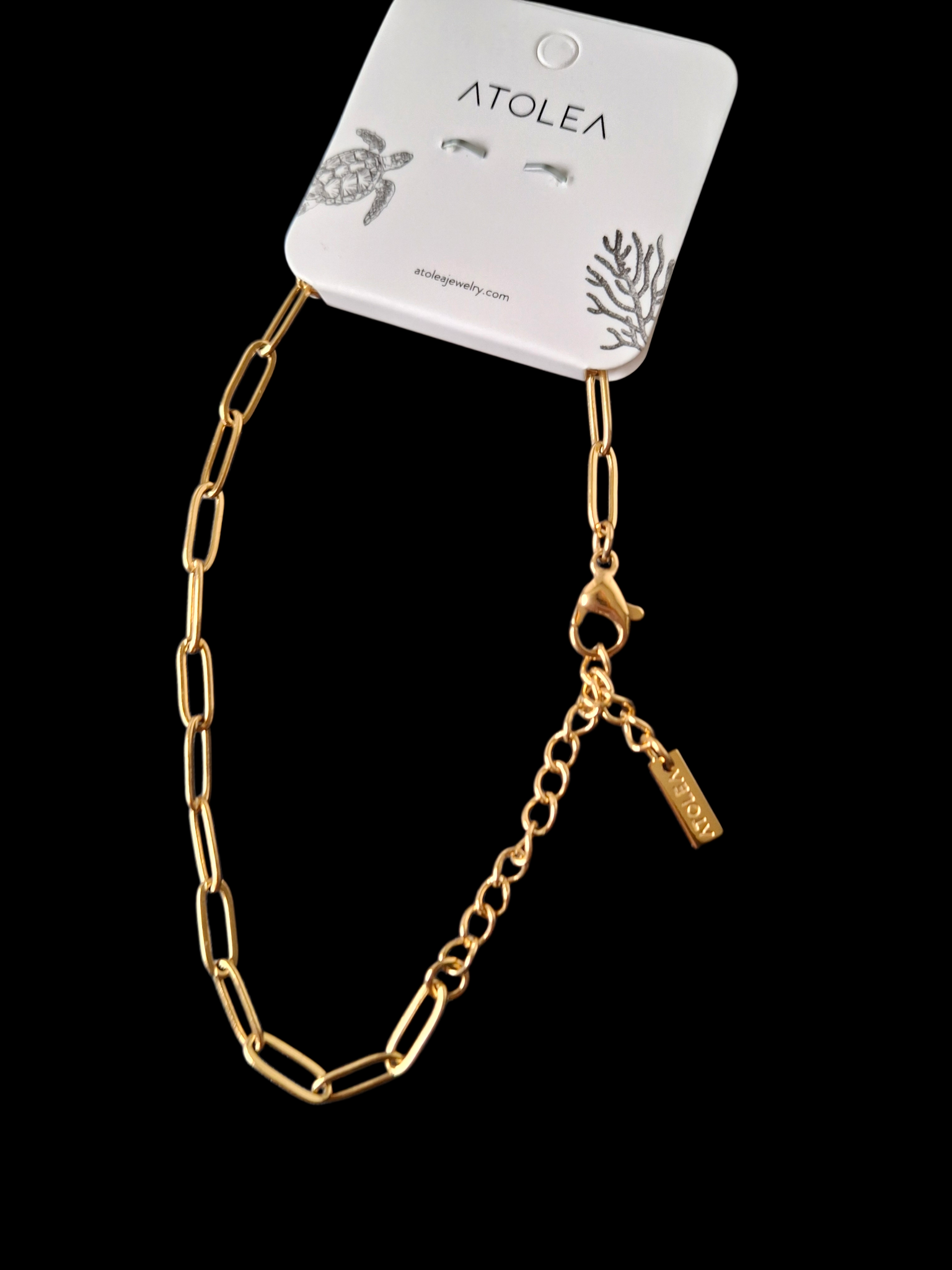 Ensemble signature : Duo de bracelets en acier inoxydable - Atolea