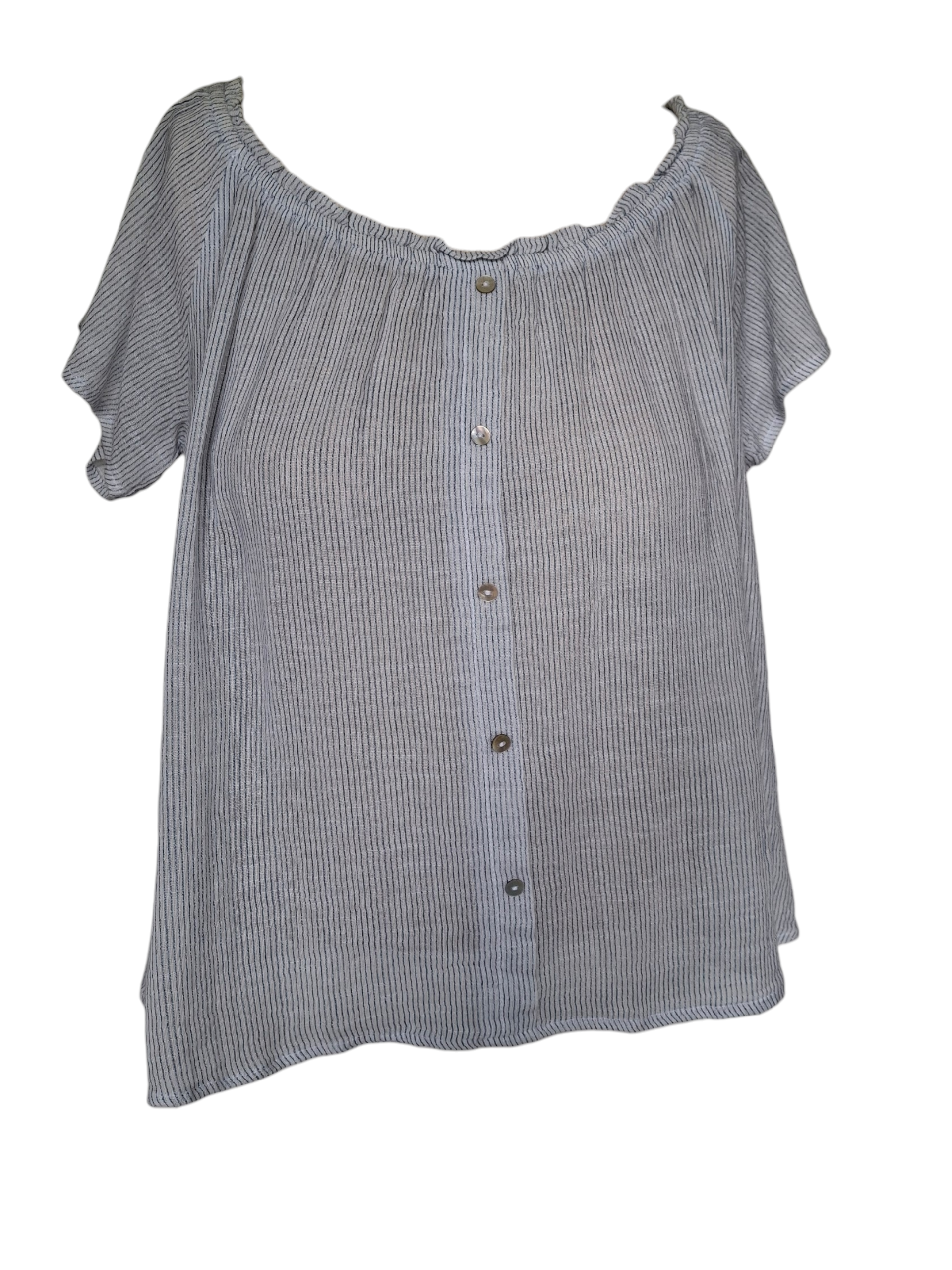 Blouse fluide à rayures verticales – Style bohème chic - Kiabi