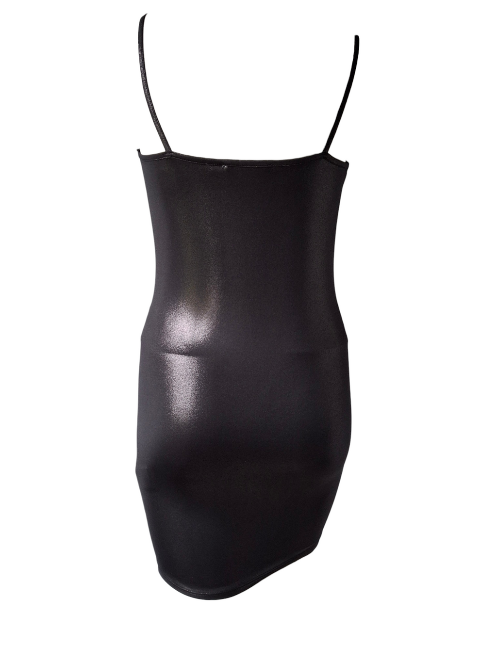 Petite Robe Noire Irisée – Coupe Fourreau & Col Bénitier - NA-KD