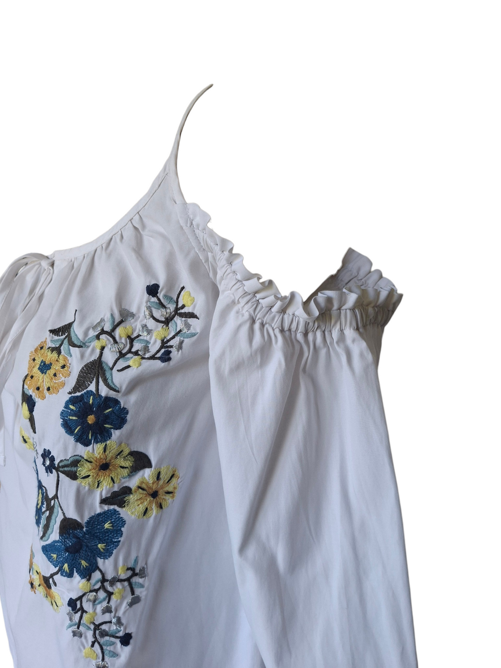 Blouse bohème à broderies florales – Élégance légère - Springfield