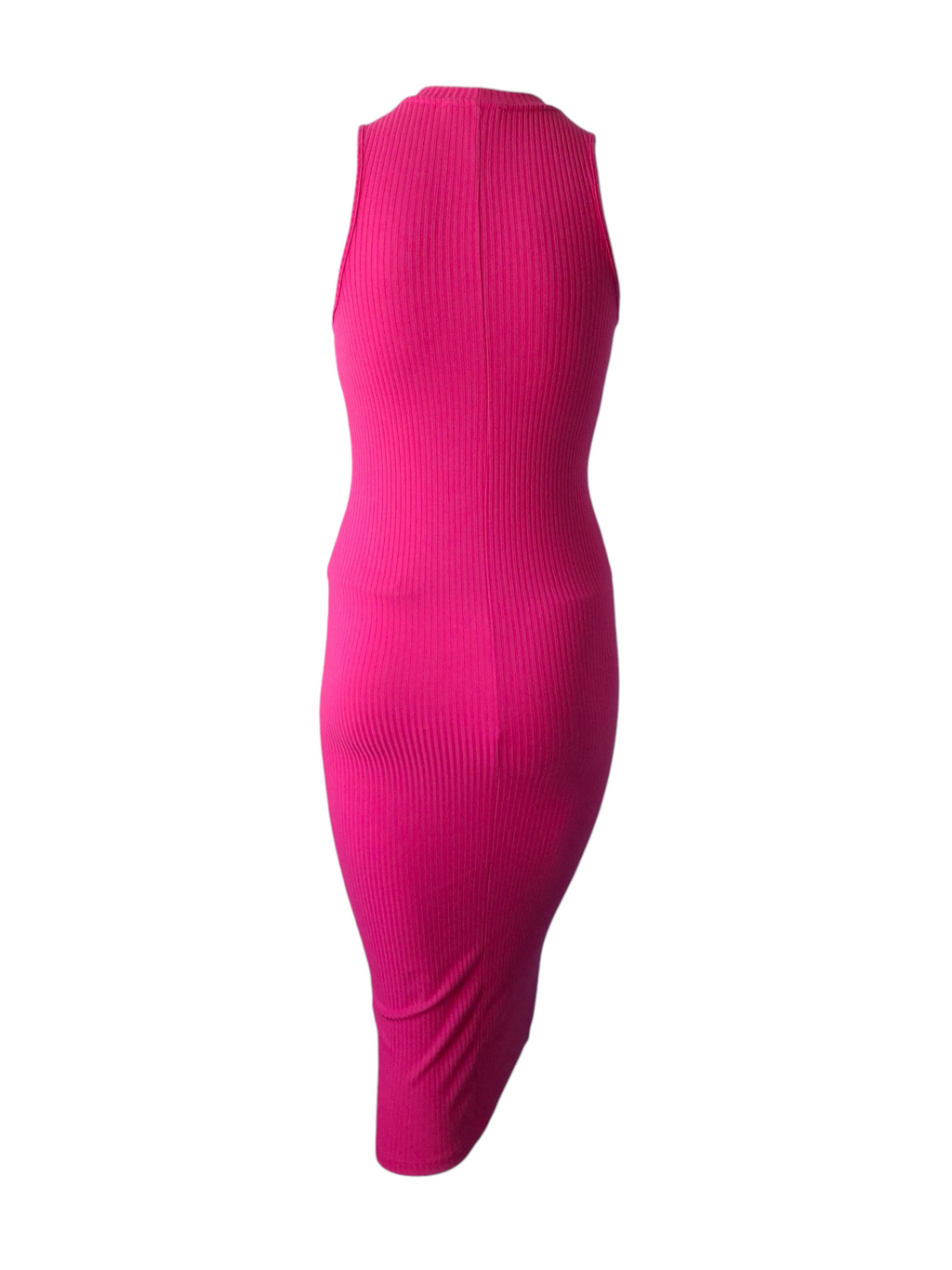 Robe Midi Côtelée Rose Fuchsia – L'Éclat du Style Sans Effort - Primark